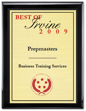 2009 Best of Irvine Award